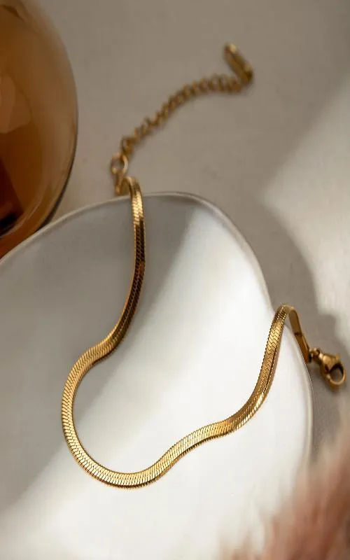 18K Gold-Plated Ankle Bracelet