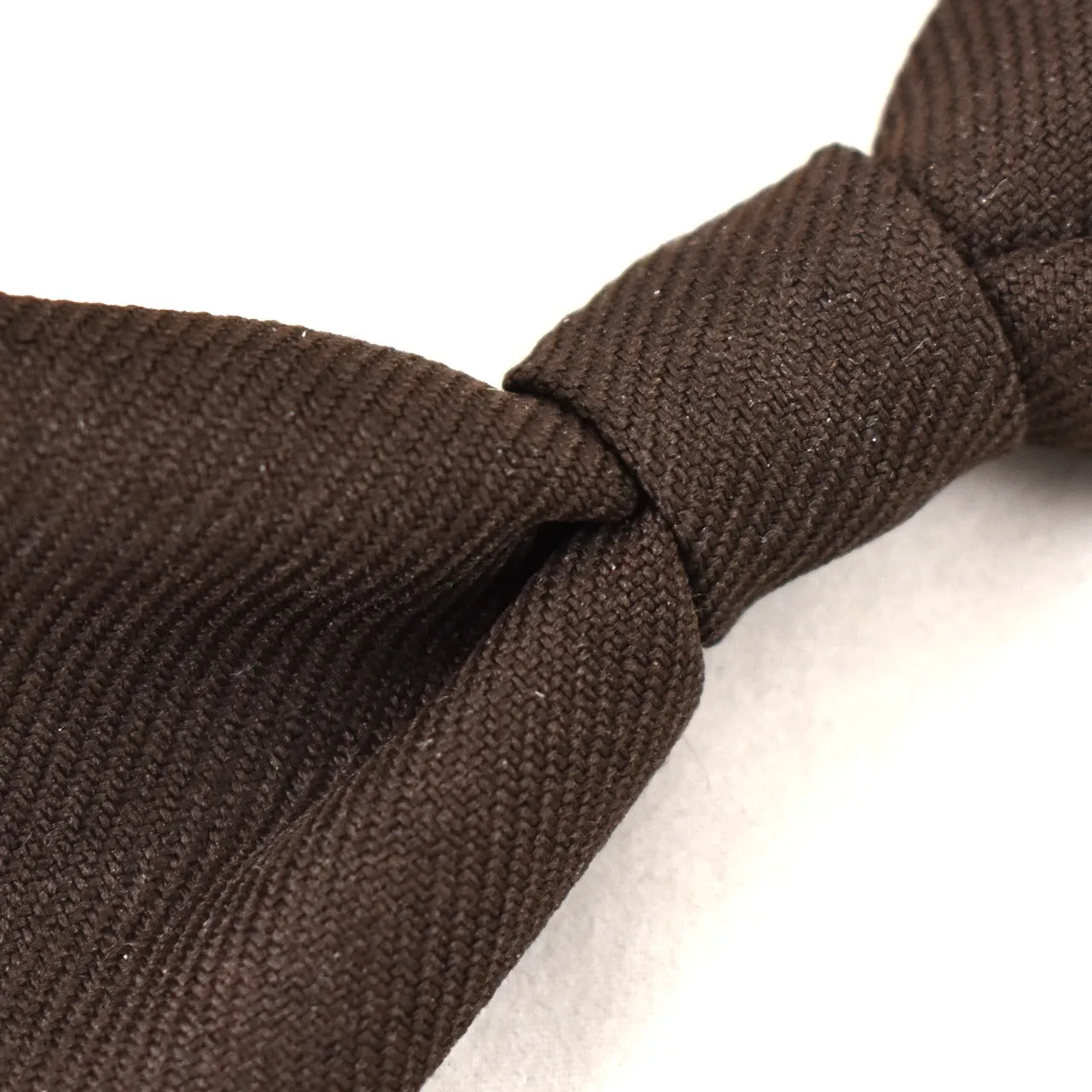 1950s Brown Clip-On Bow Tie