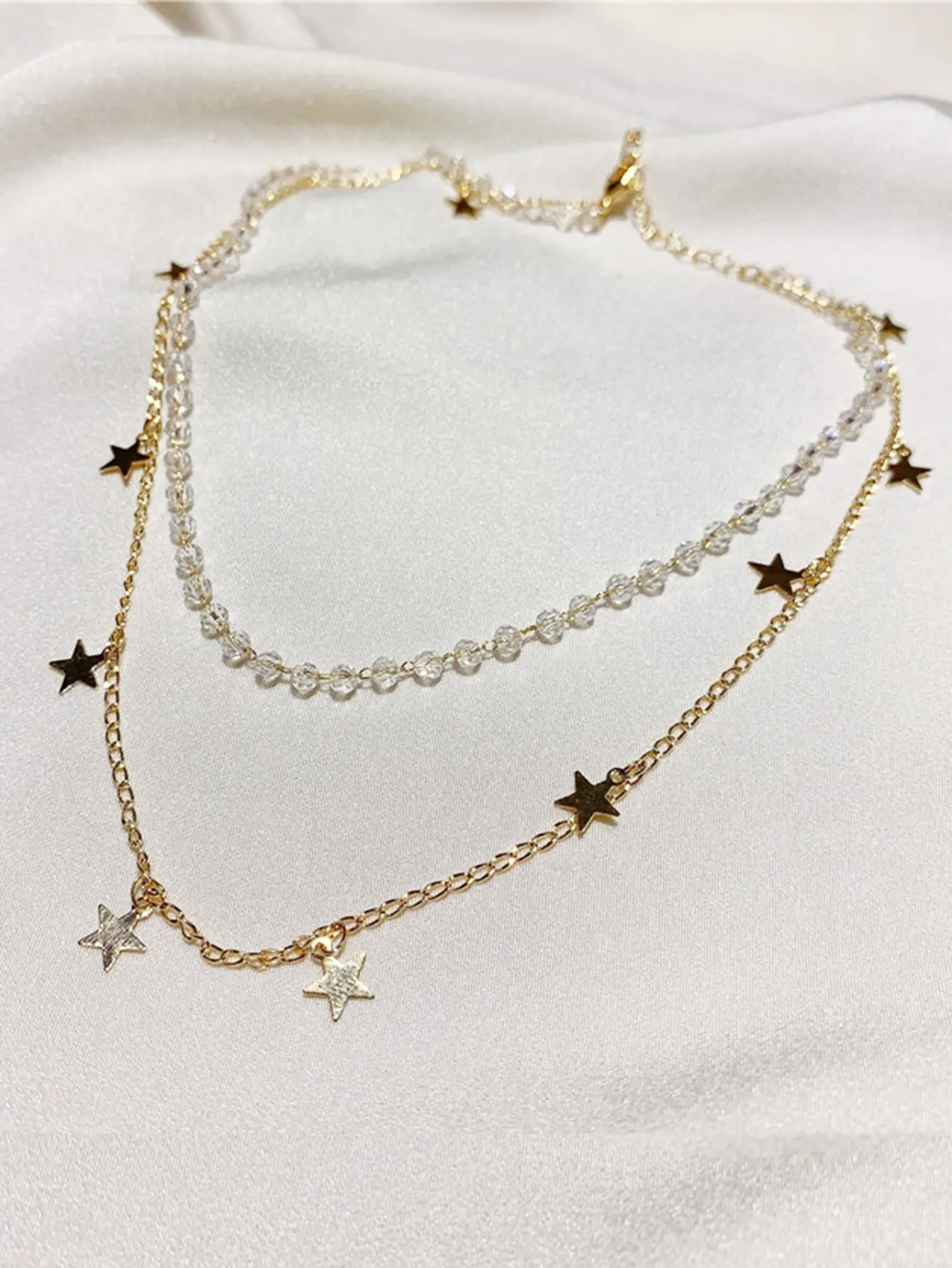 1pc Star Charm Layered Necklace