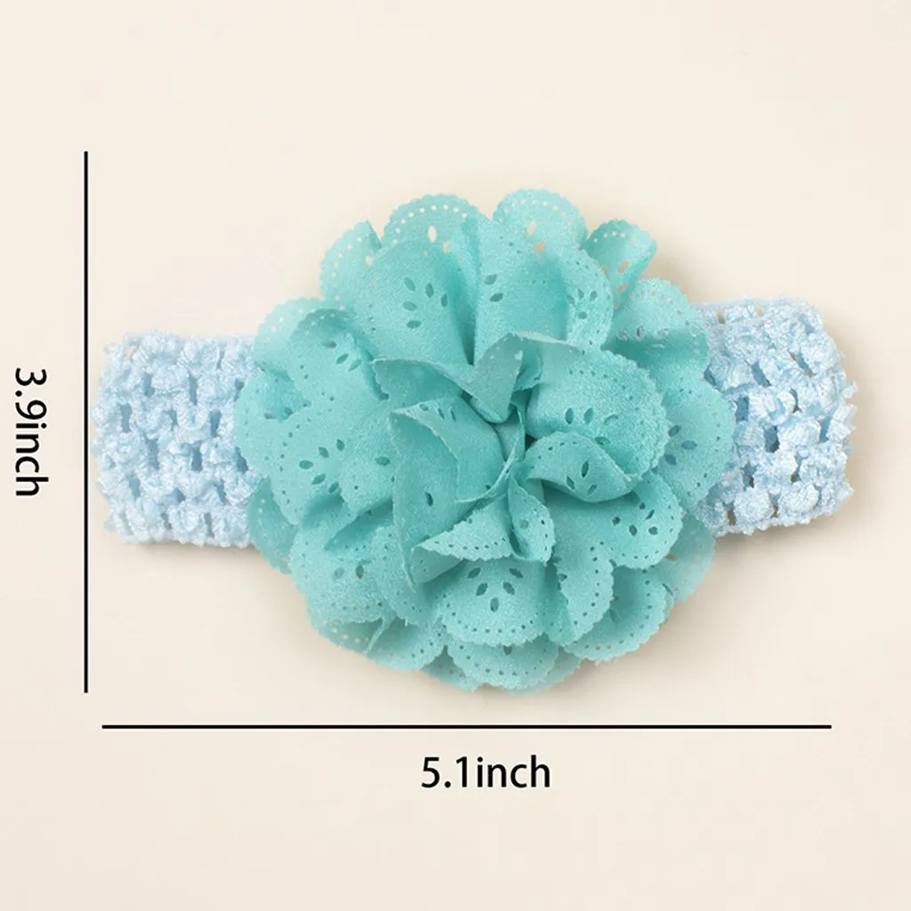 3PCS Baby Girl Hollow Flower Headband