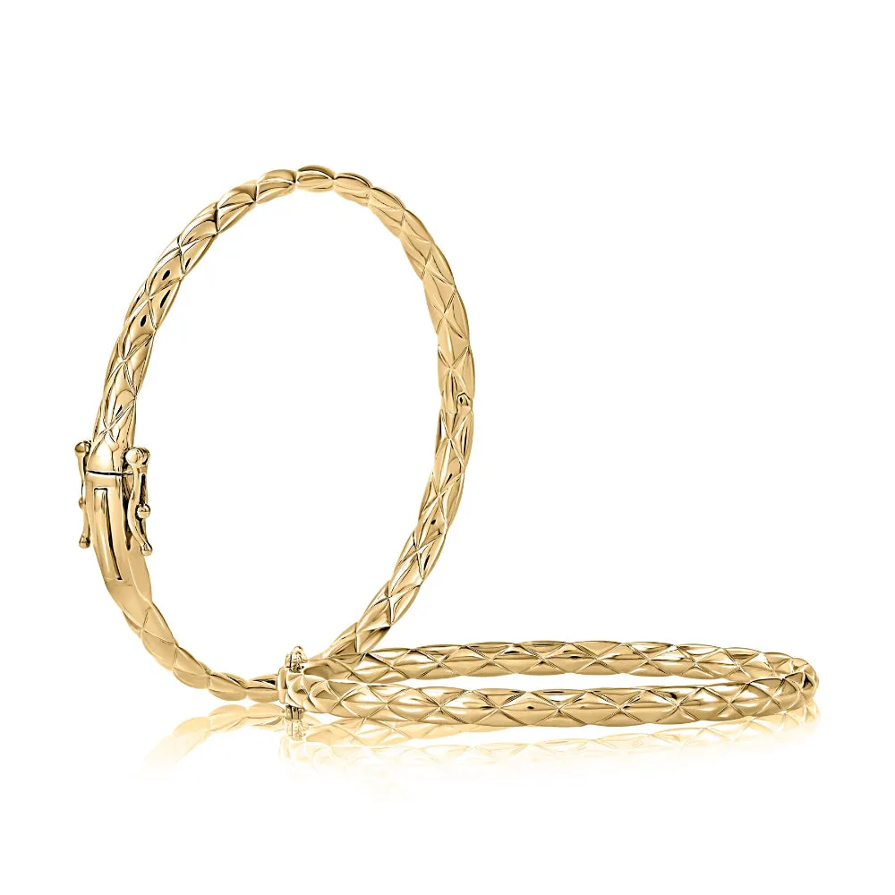 A. Jaffe 14k Woven Bangle Bracelet