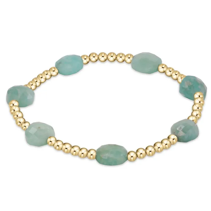 Admire 3mm Gold & Gemstone Bracelet / Click for Selection