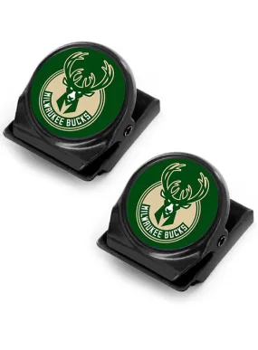 Aminco Milwaukee Bucks Magnet Memo Clip 2-Pack