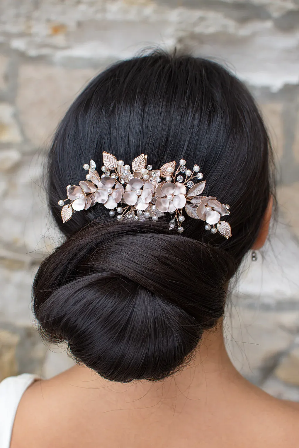 Ava Floral Hair Comb