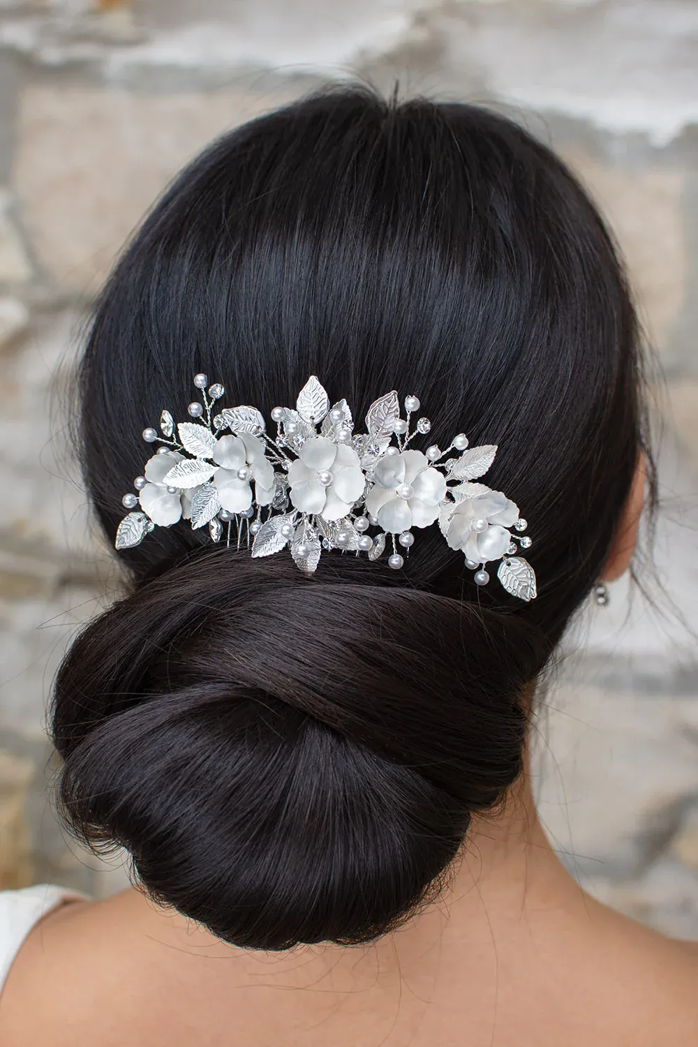 Ava Floral Hair Comb