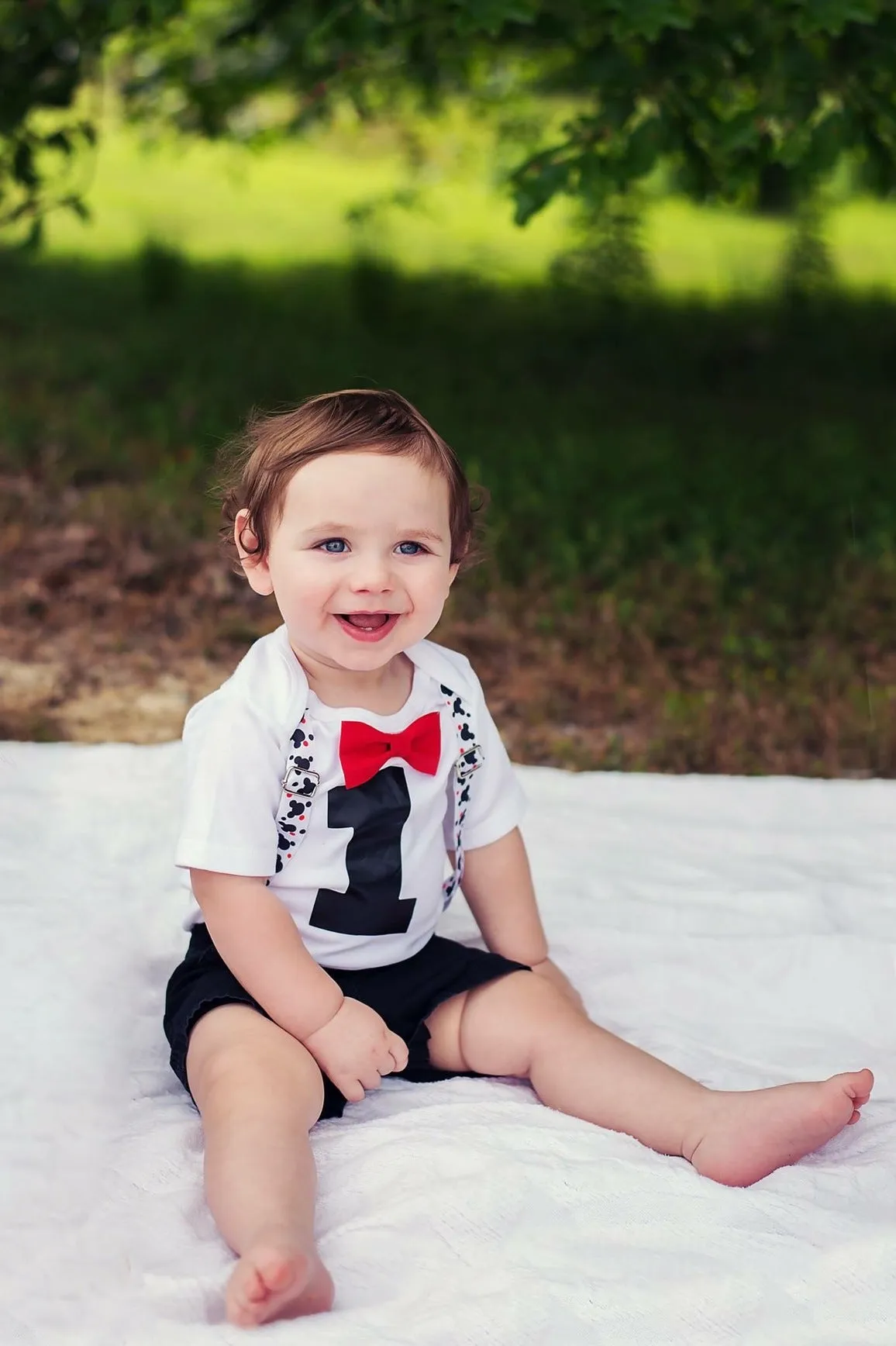 Baby Boy First Birthday Mickey Mouse Outfit Mickey Theme Party