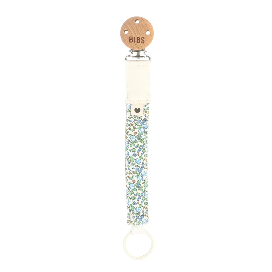 BIBS x LIBERTY Pacifier Clip - Eloise Ivory