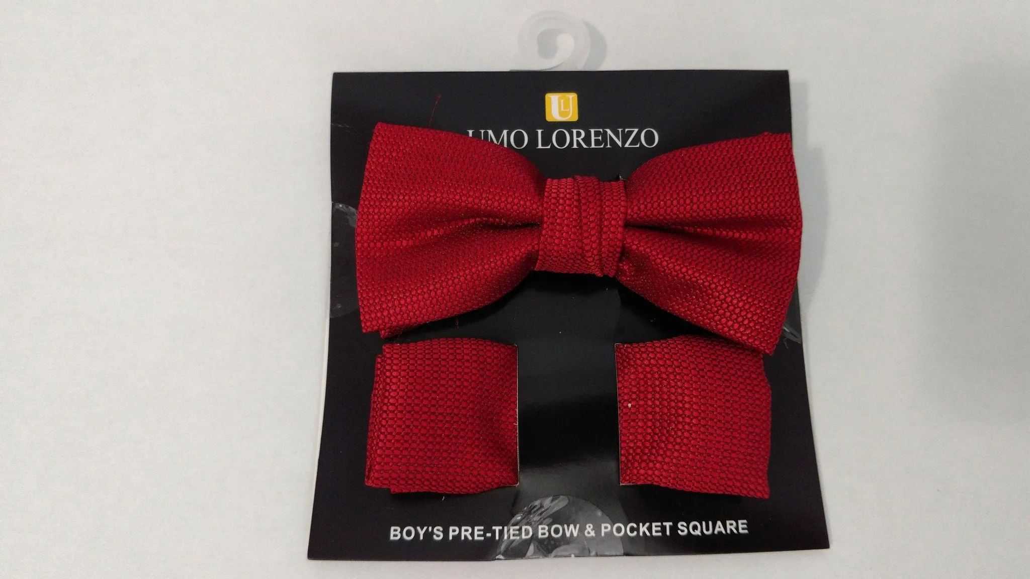 Boys Fancy Bow Tie and Hanky Set