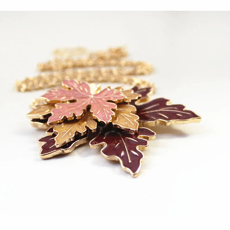 Canadian Maple Leaf Necklace