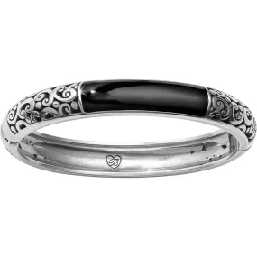 Catania Black Hinged Bangle