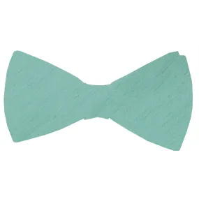 Coastal Blue Shantung Bow Ties