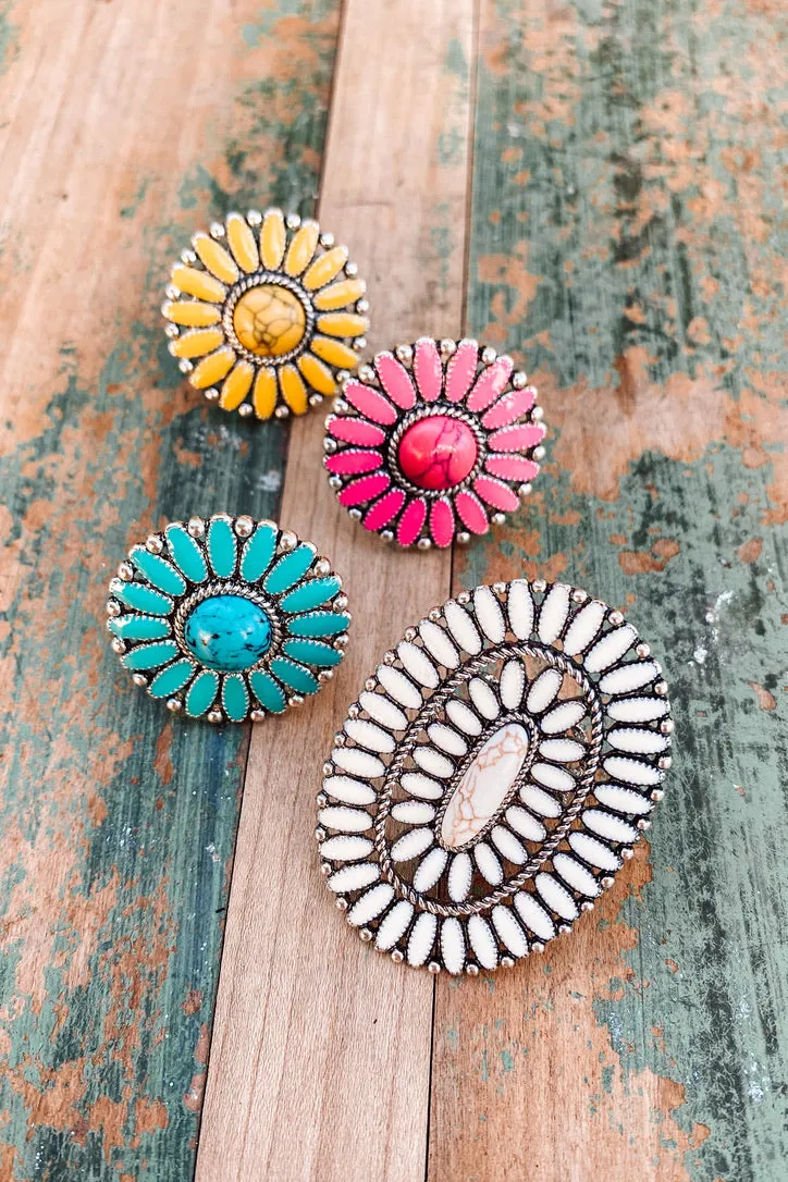 Concho Rings | 4 COLORS