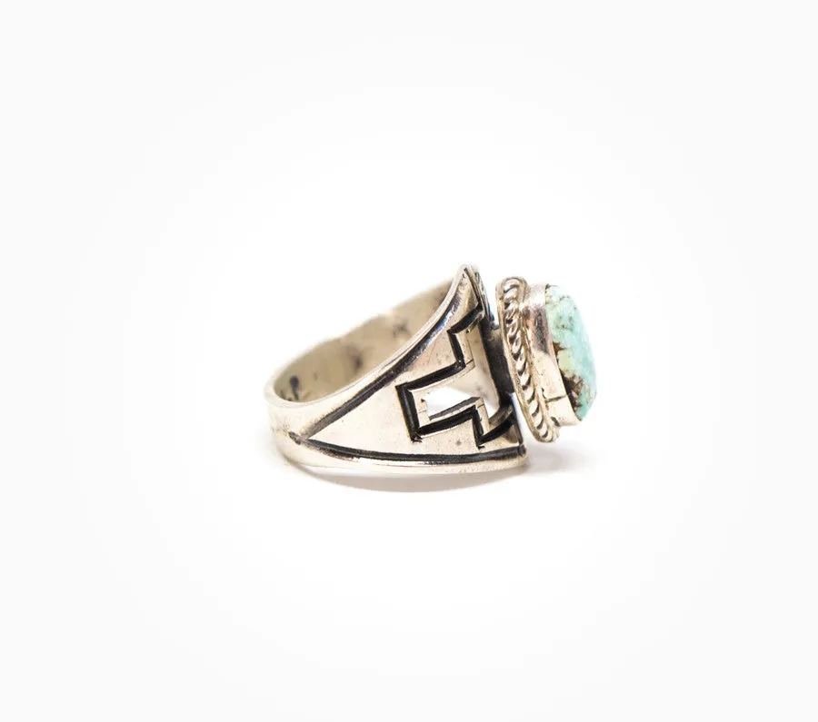 Crossing Paths Ring - Women’s Turquoise and Silver Jewelry