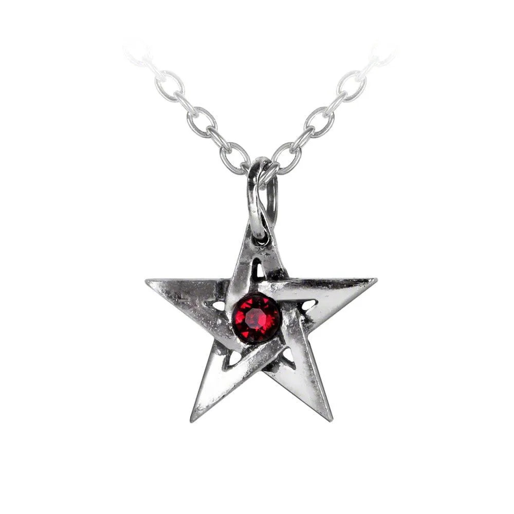 Crystal Pentagram Pendant