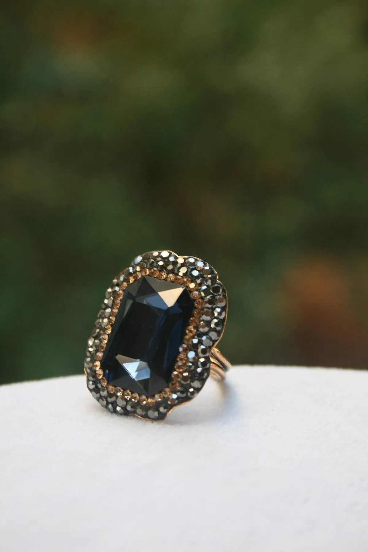 Crystal Stone Handmade Women's Ring