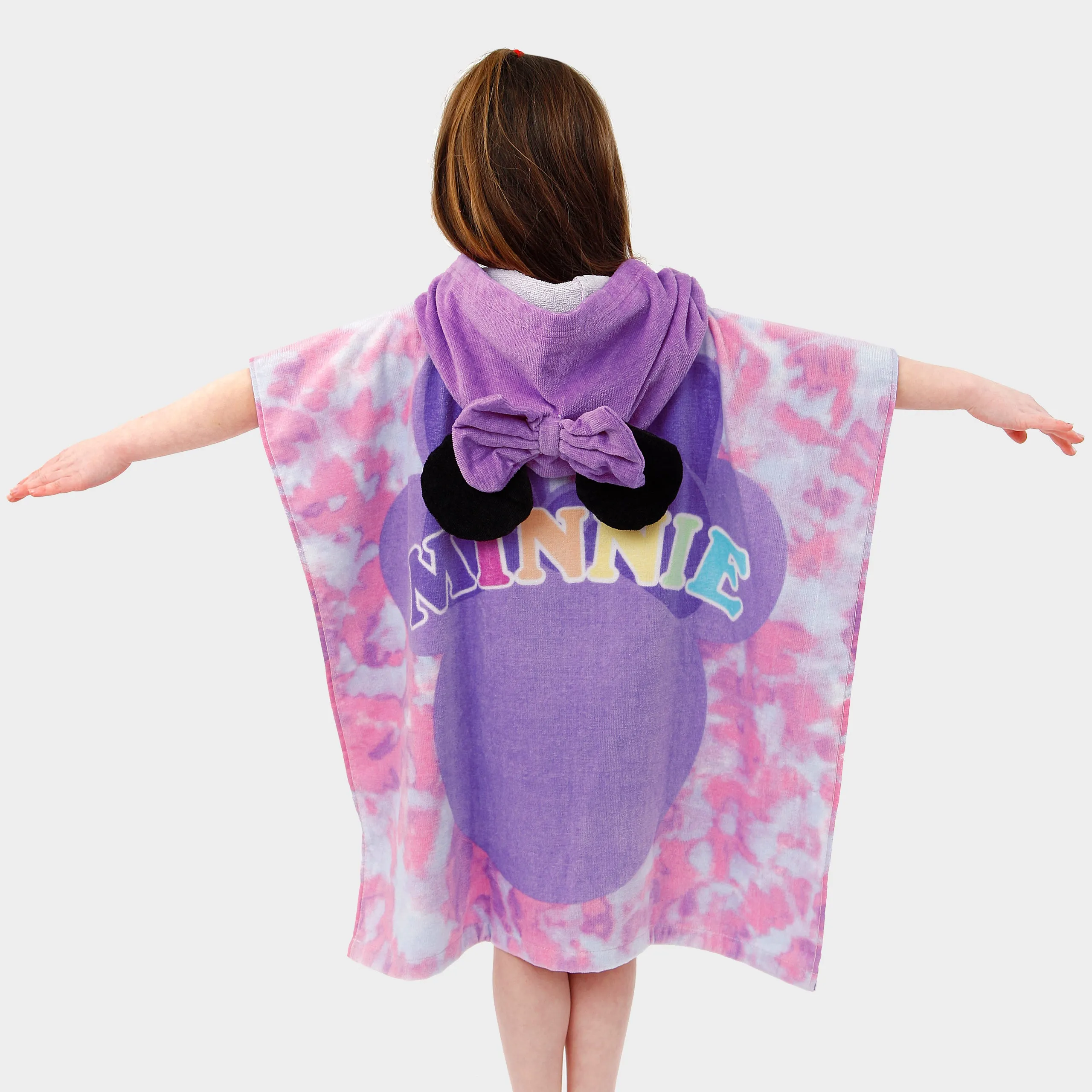 Disney Minnie Mouse Towel Poncho - Tie Dye