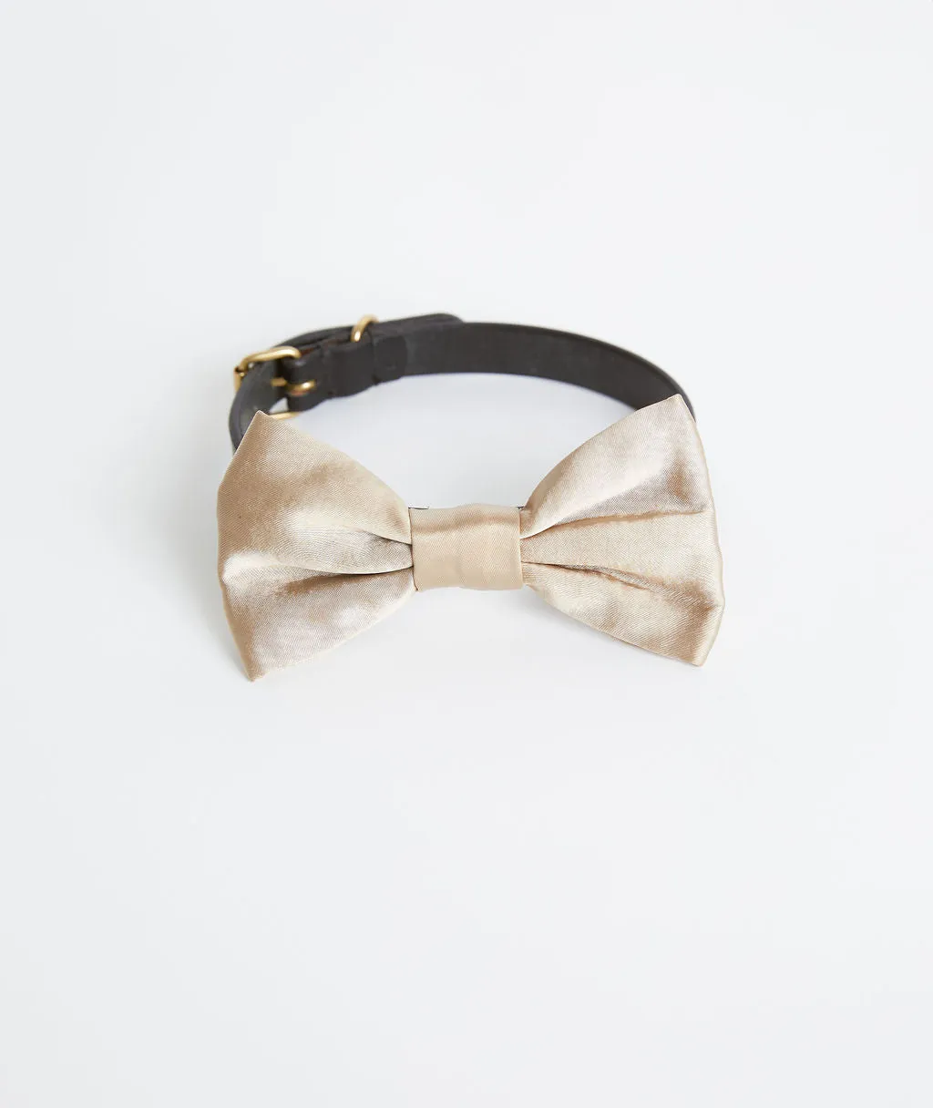 Dog Satin Bow Tie