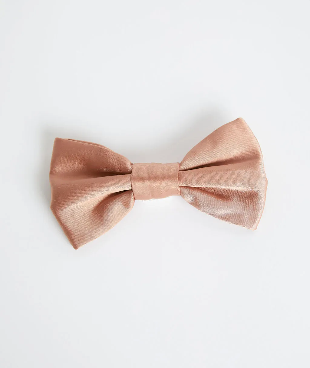 Dog Satin Bow Tie