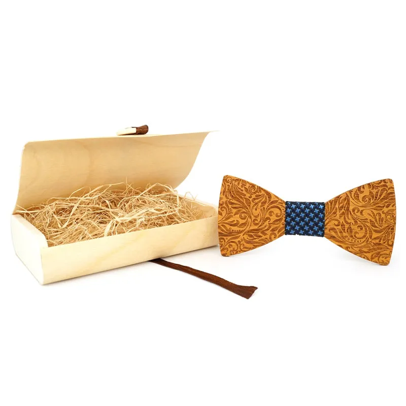 Douglas MacArthur Wooden Bow Tie