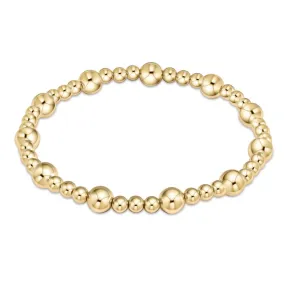 ENewton 6mm Gold Classic Sincerity Bracelet