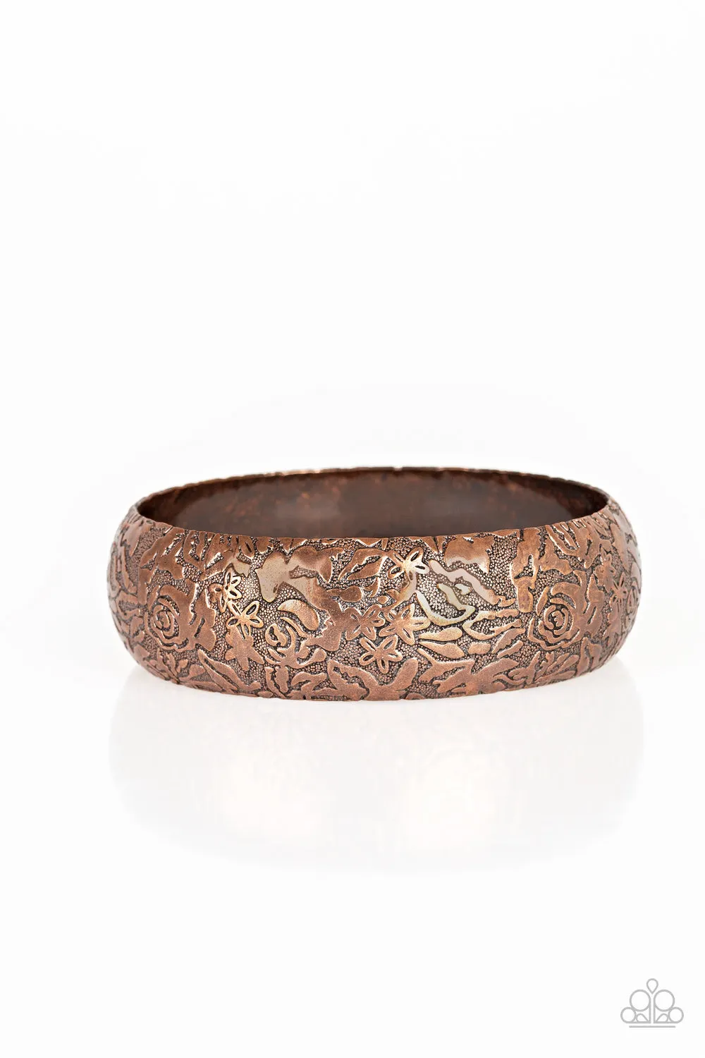 Garden Villa - Copper Bangle Bracelet