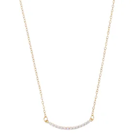 Gianna Curved Bar Necklace