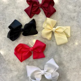 Girls Grosgrain Bows Hair Clip