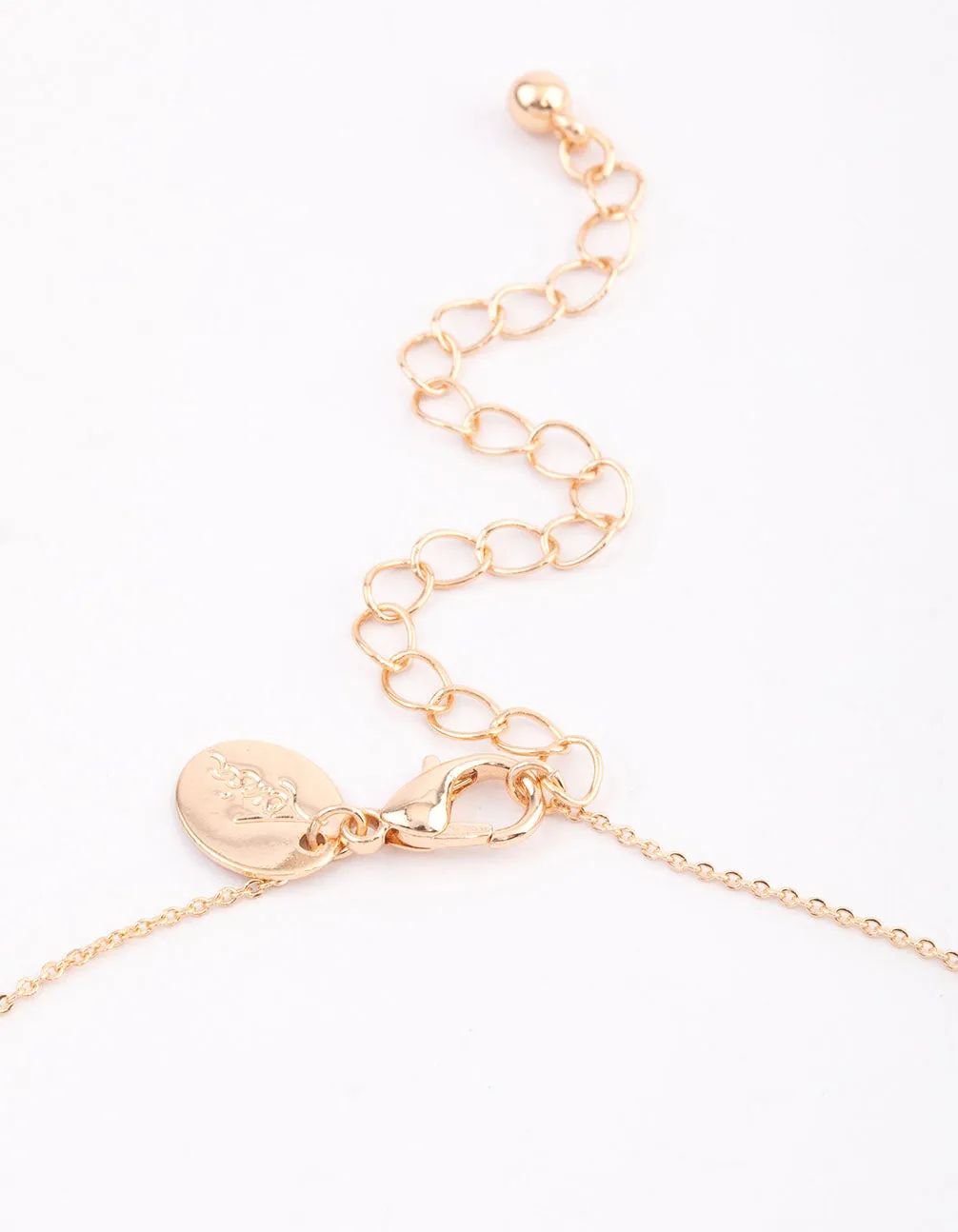 Gold Dainty Planet Pendant Necklace