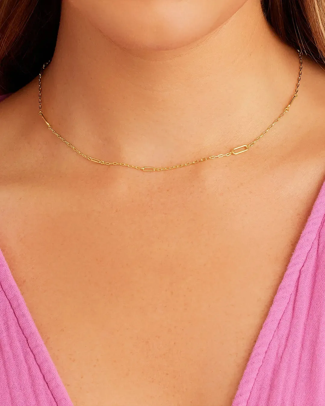 Gorjana ‘Zoey Link Necklace’