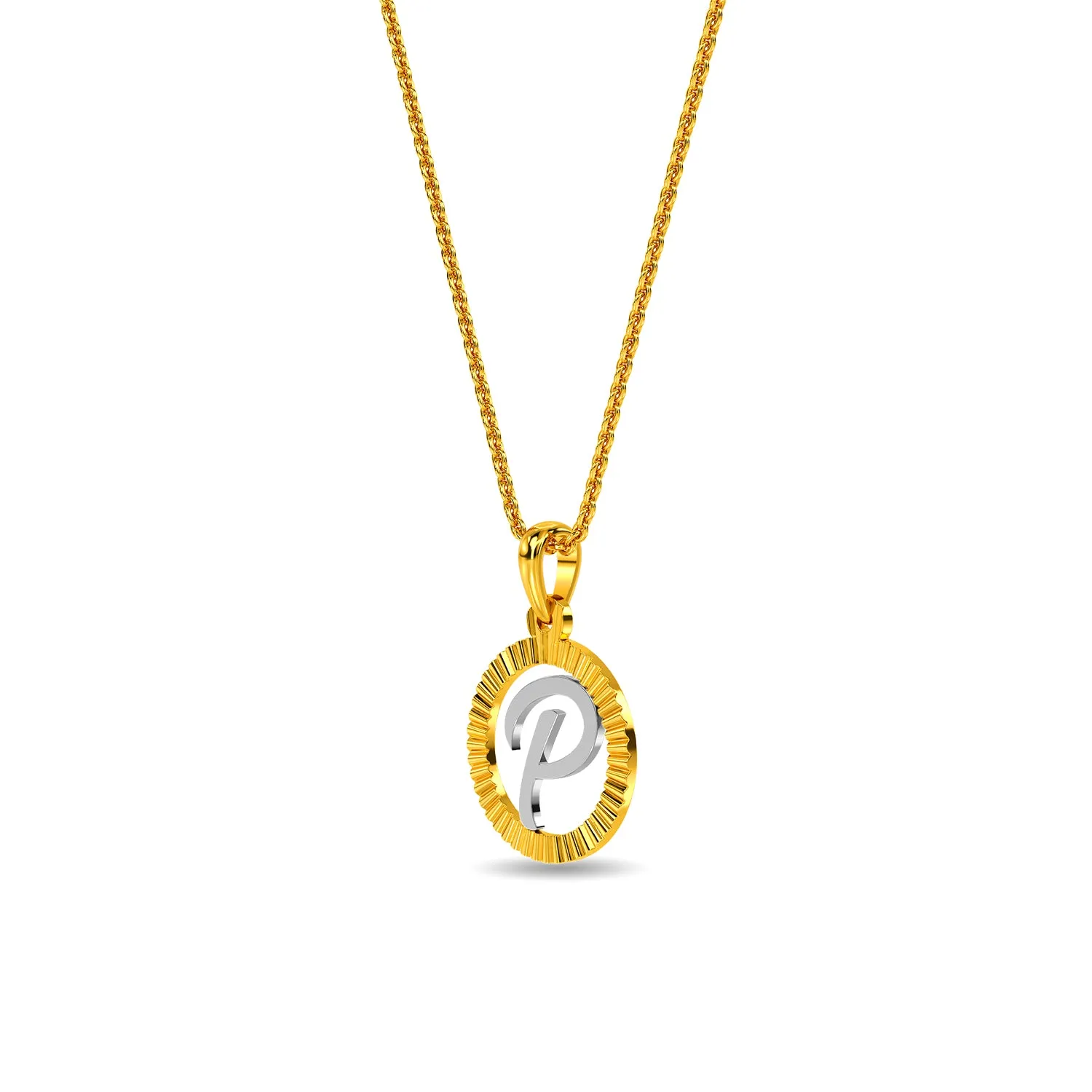 Initial P Pendant