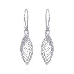 KHAYA SILVER SMALL EARRINGS FILIGREE