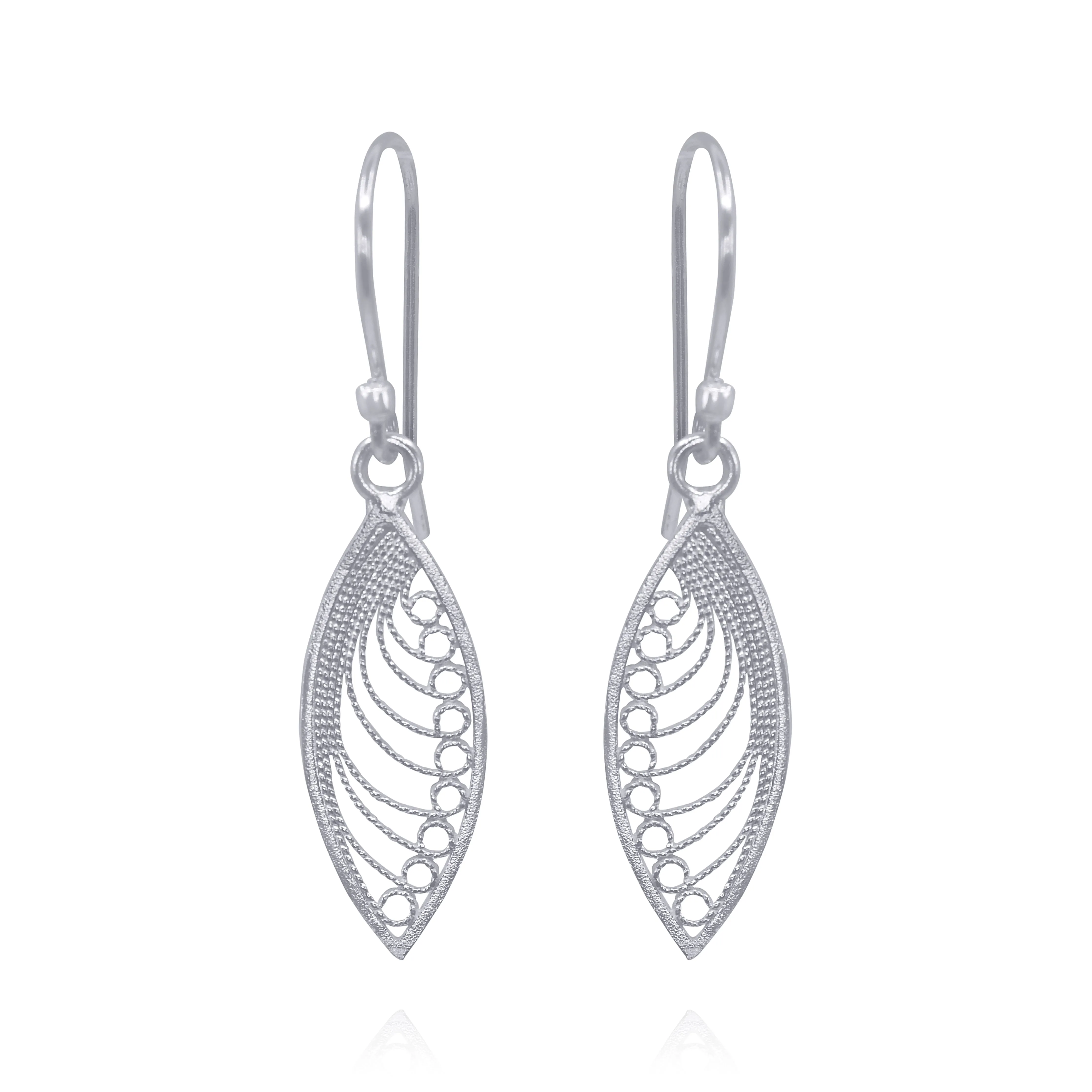 KHAYA SILVER SMALL EARRINGS FILIGREE