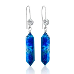 Lapis Lazuli Meditation Earrings