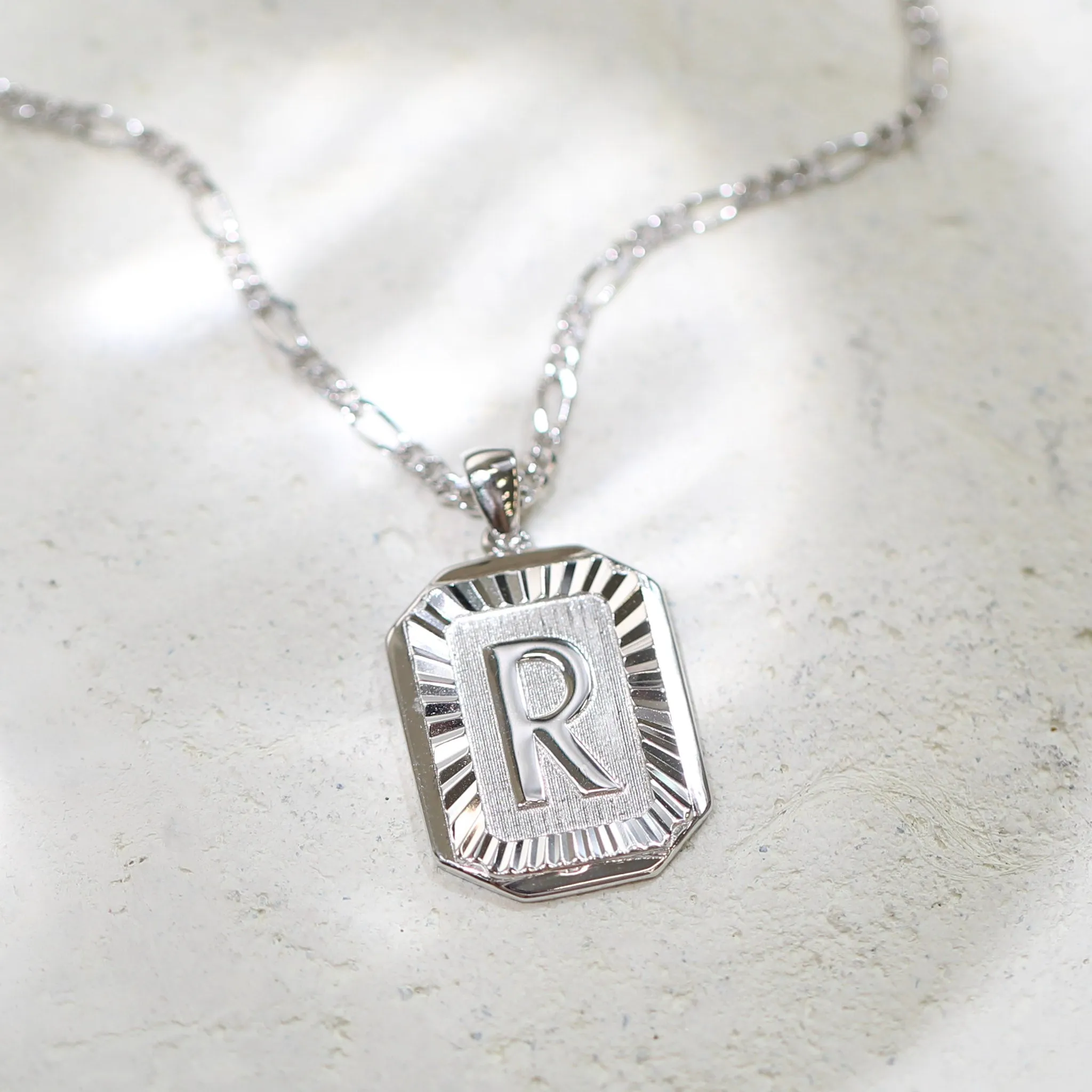 Letter Pendant Necklace