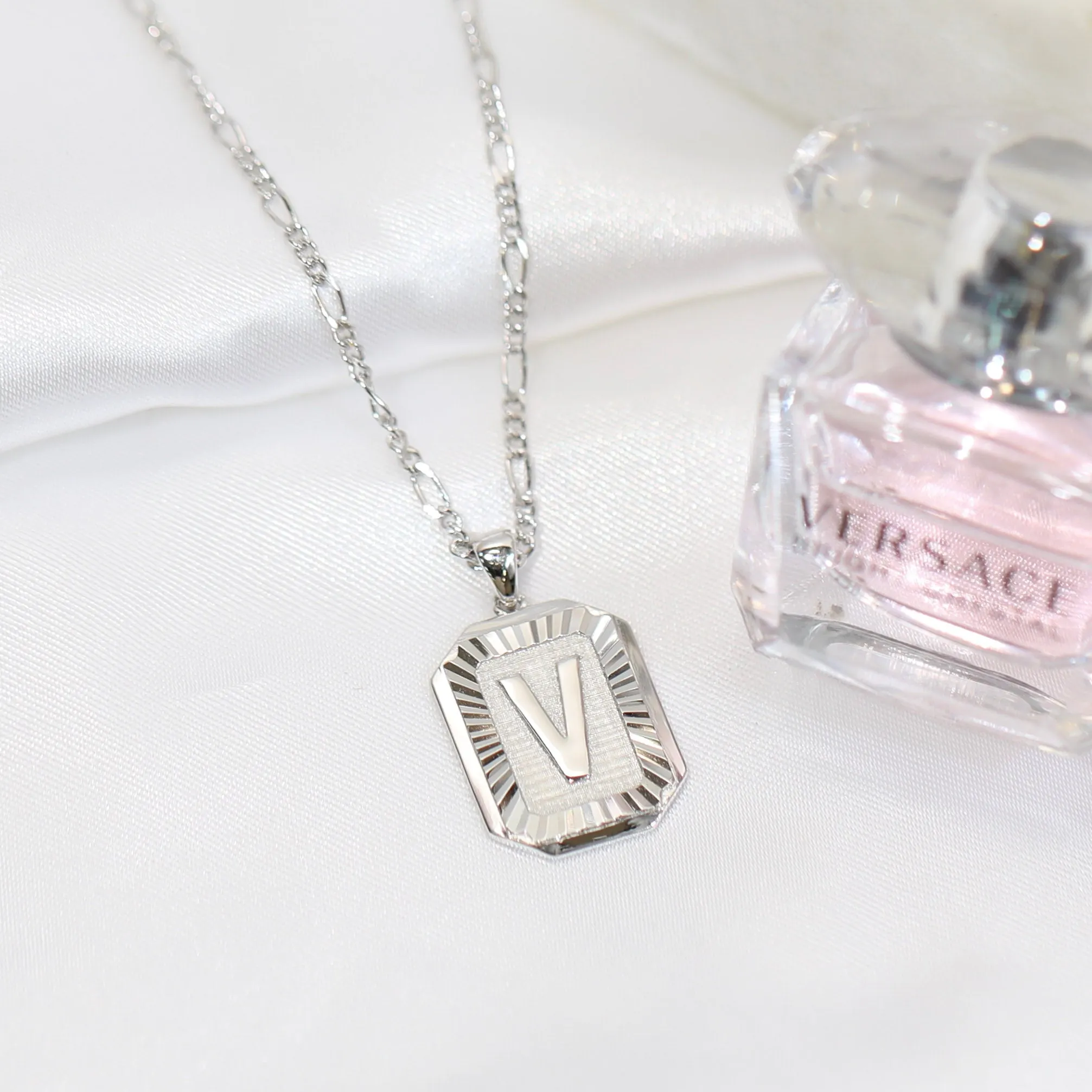 Letter Pendant Necklace