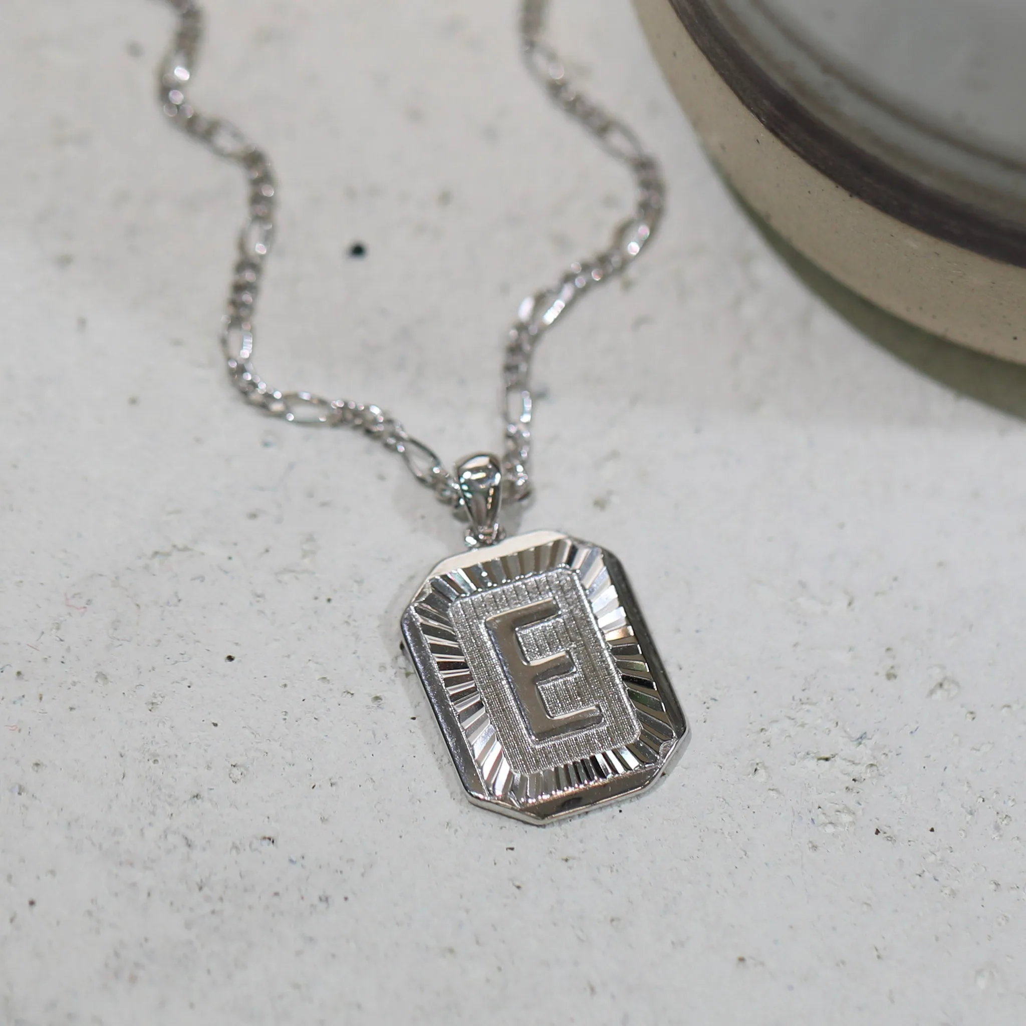 Letter Pendant Necklace