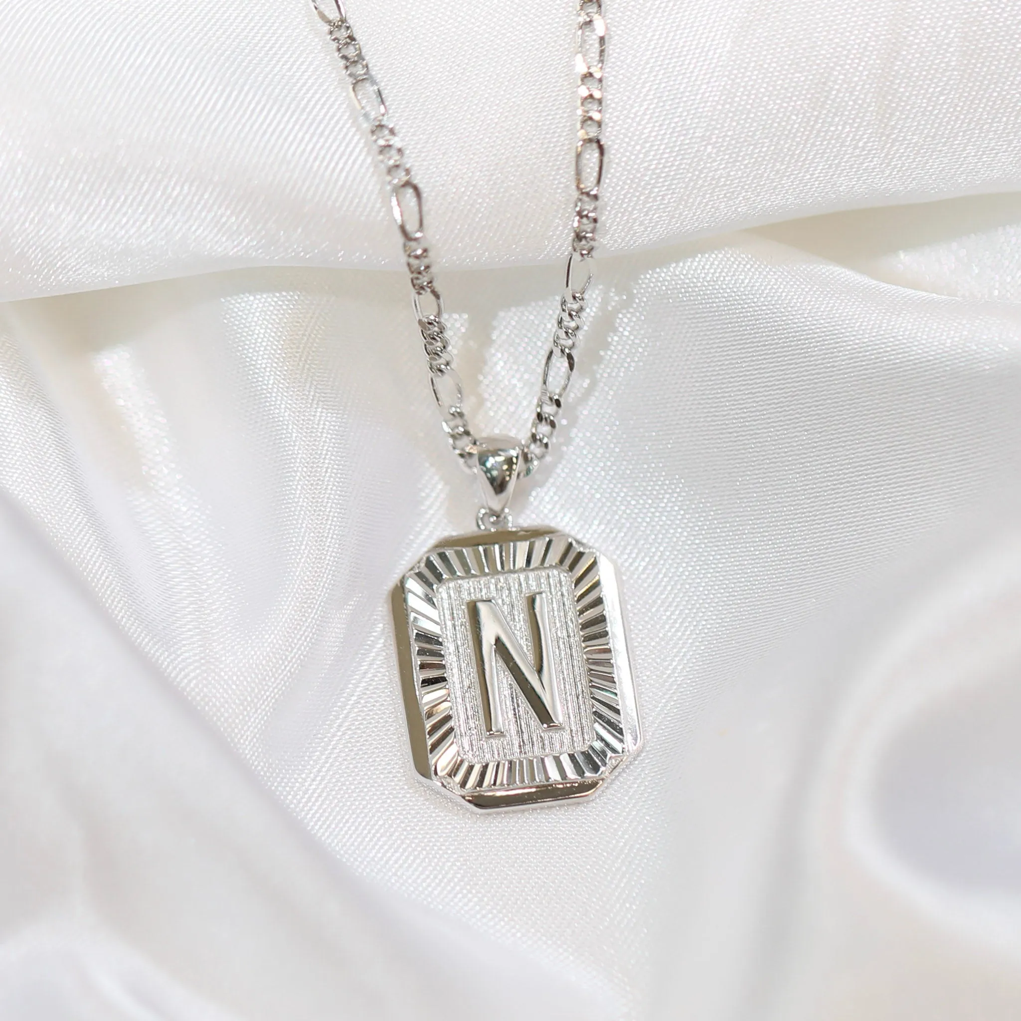 Letter Pendant Necklace