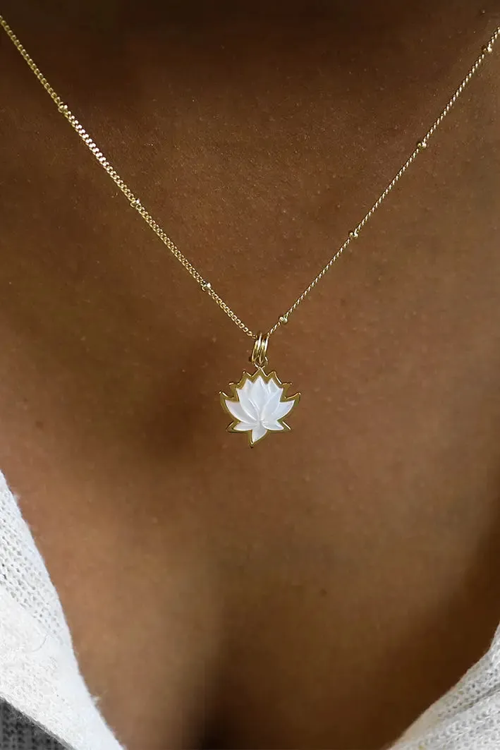 Lotus Necklace