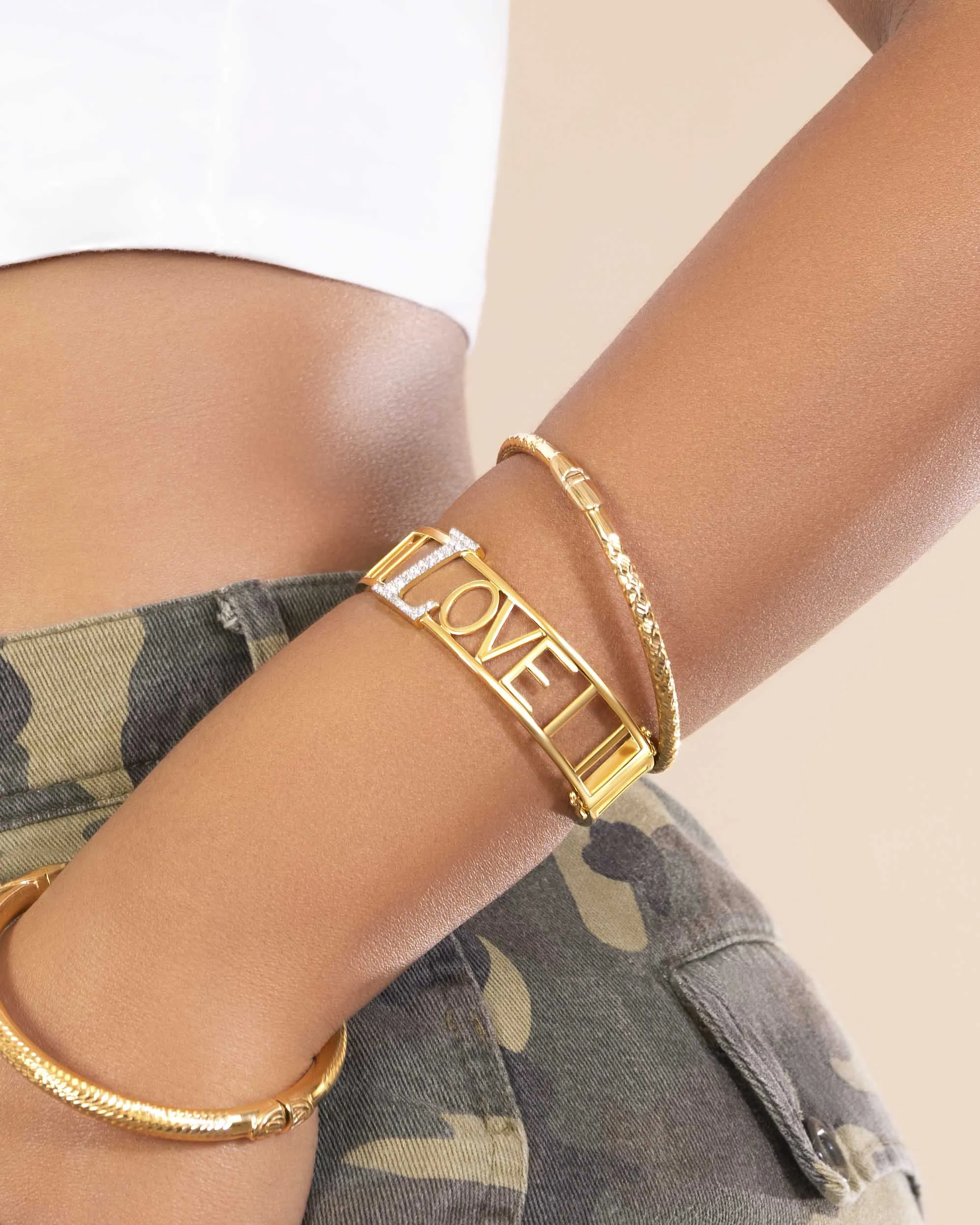 Love Nameplate Bangle