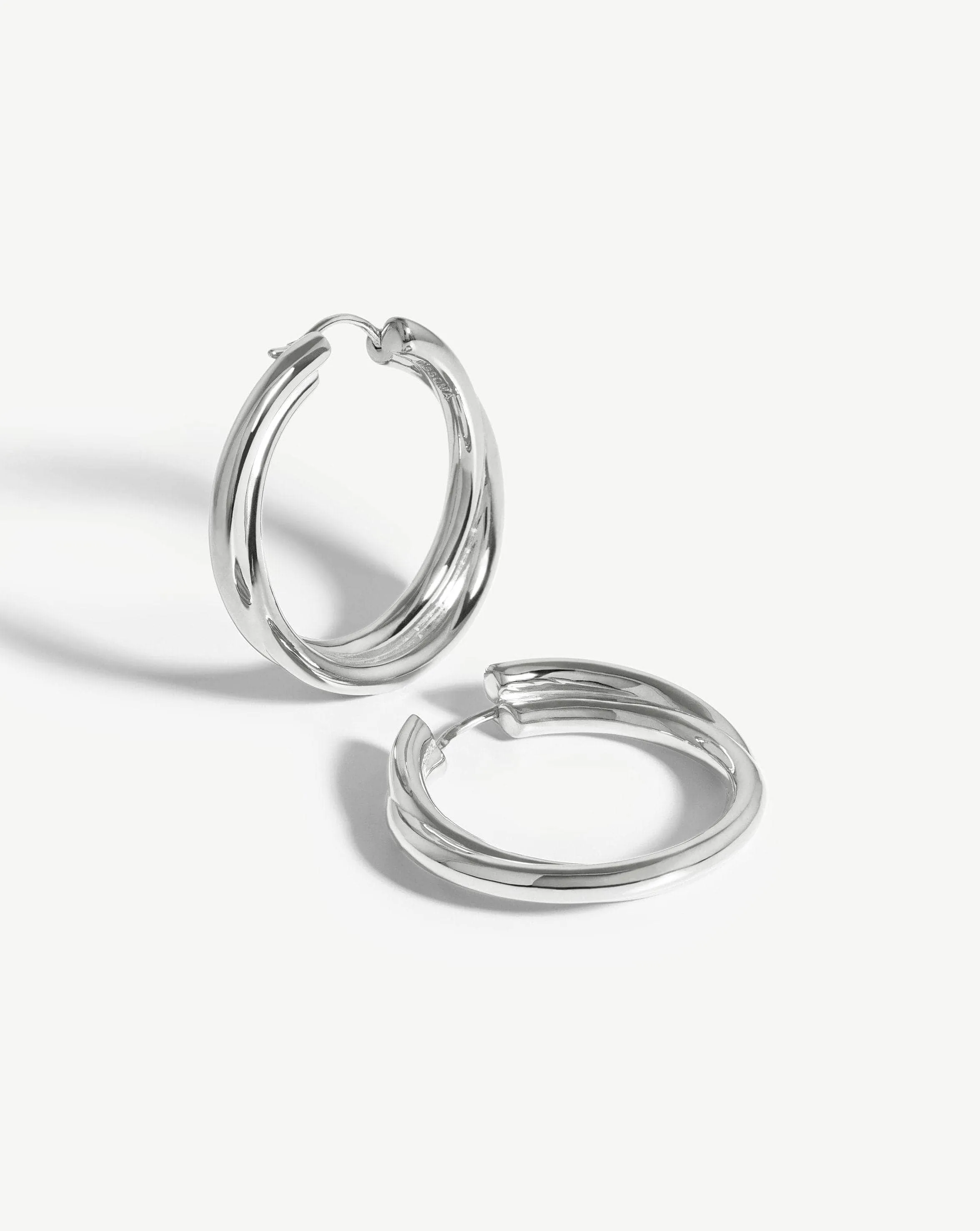 Lucy Williams Entwine Hoop Earrings