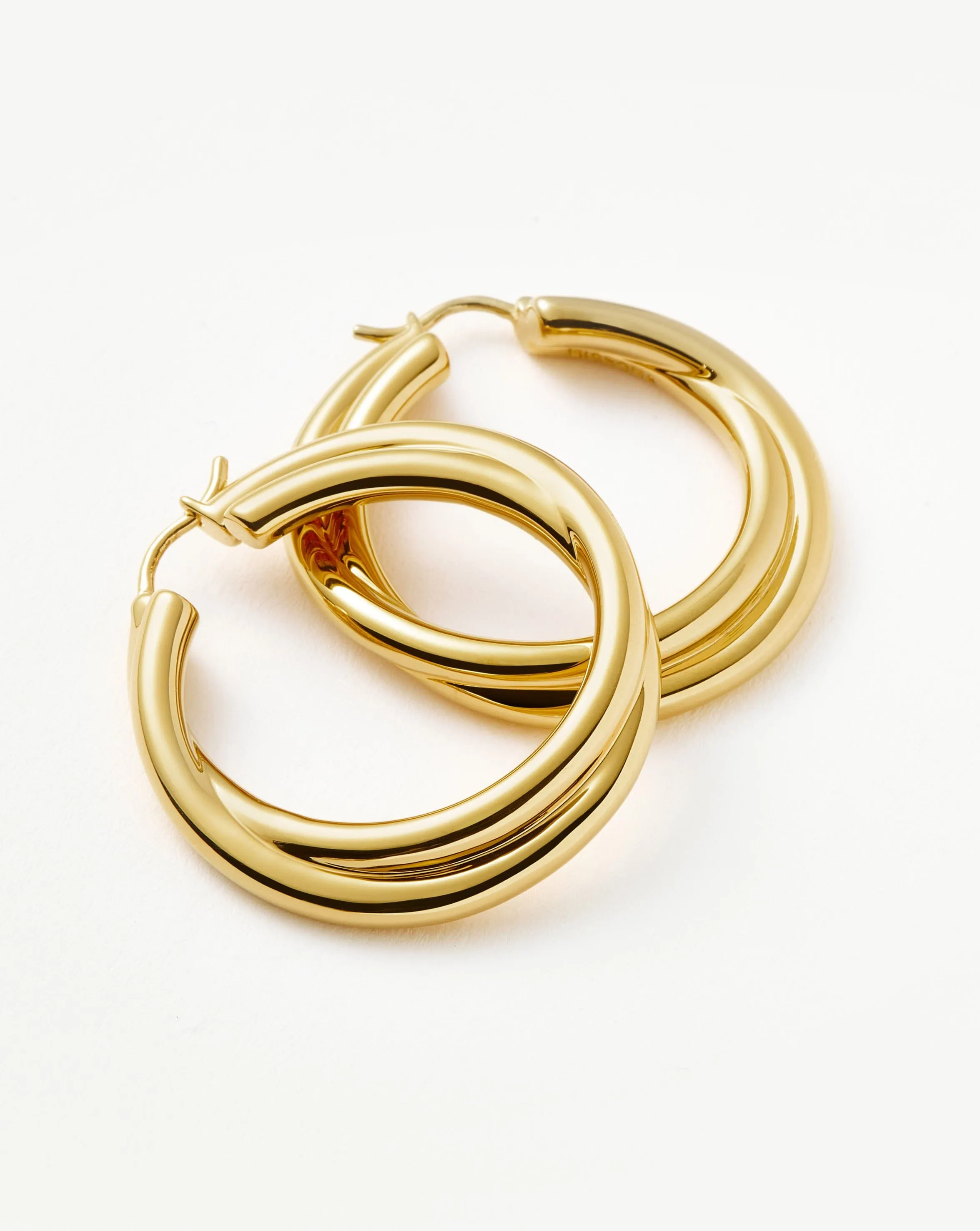 Lucy Williams Entwine Hoop Earrings