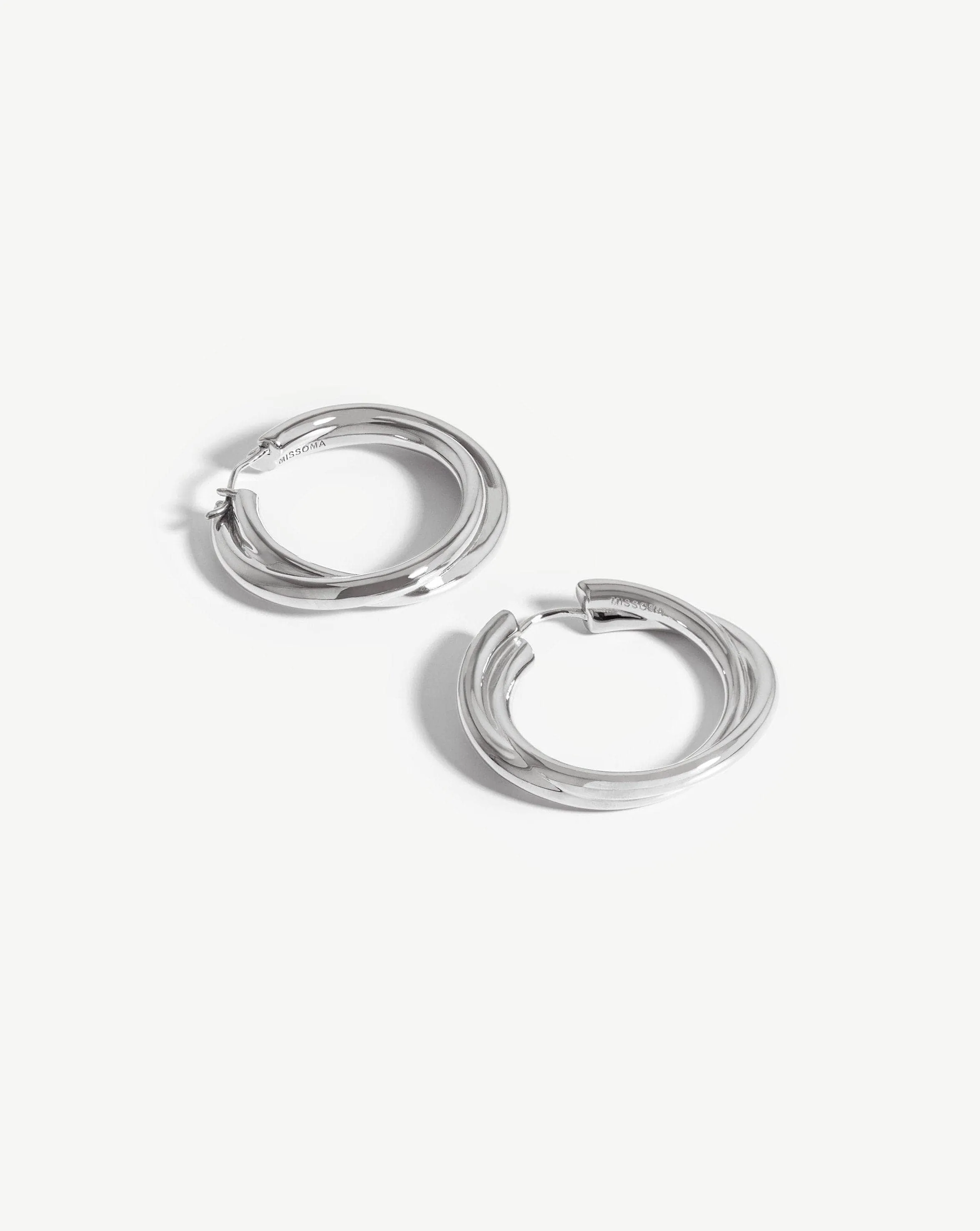 Lucy Williams Entwine Hoop Earrings