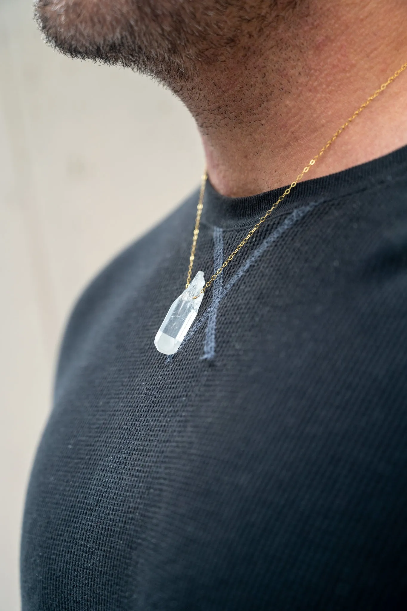 Men's Stand in Your Power Quartz Necklace