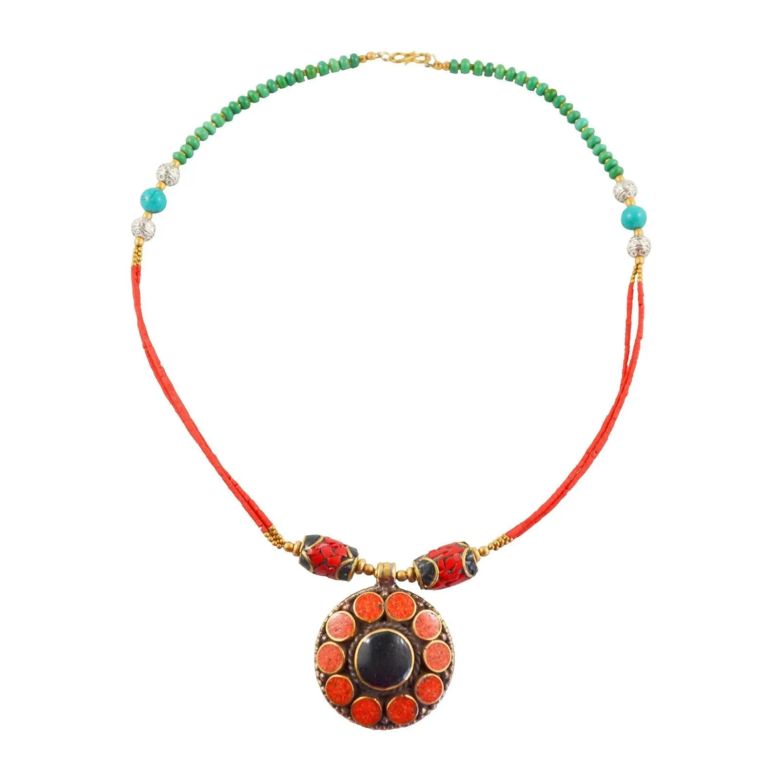 Midnight Parvat Tibetan Necklace