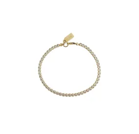 Newport tennis bracelet (gold)