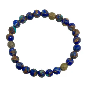 Nikki Smith Designs - Men's Beaded Stone Bracelet - Portillo