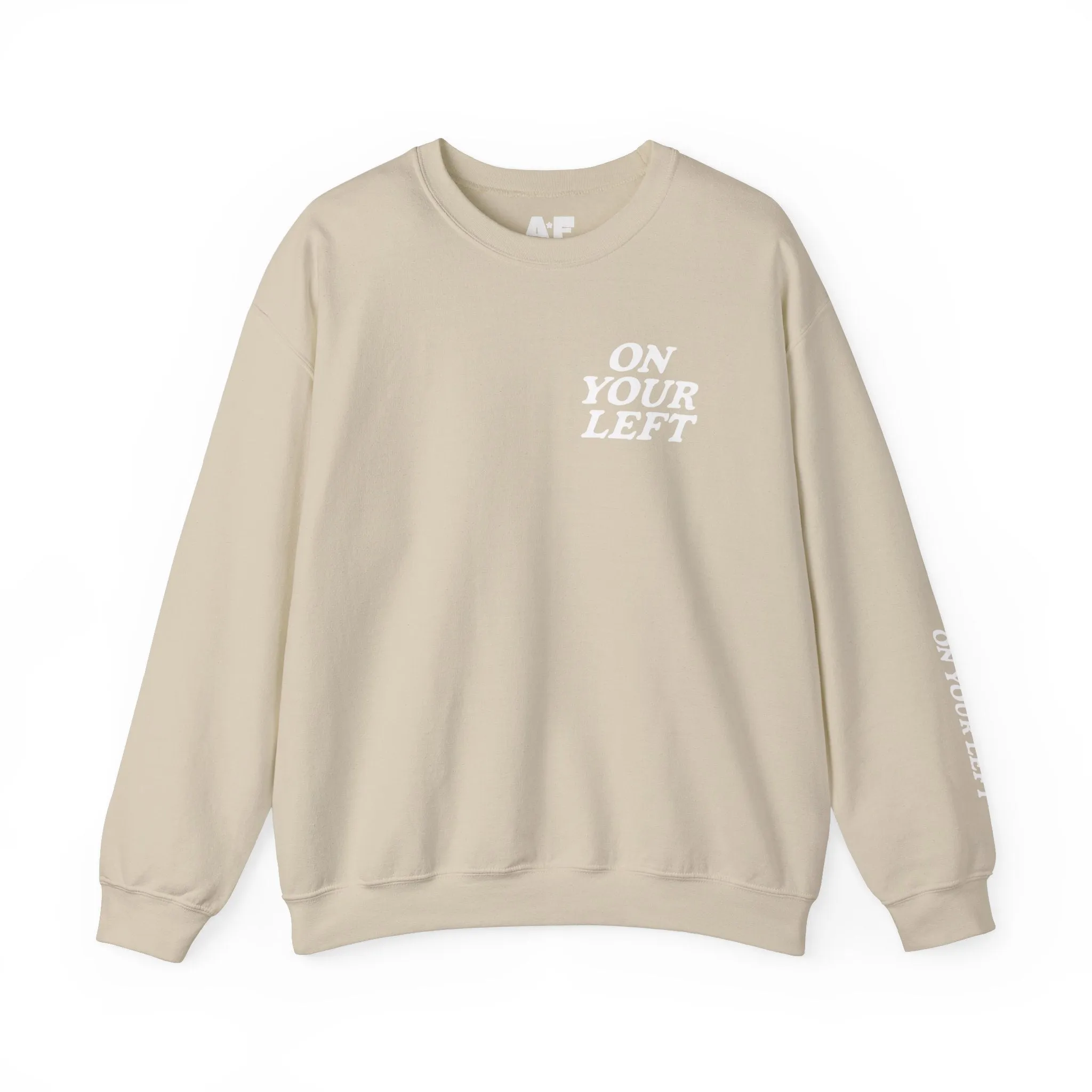 On your left - Crewneck