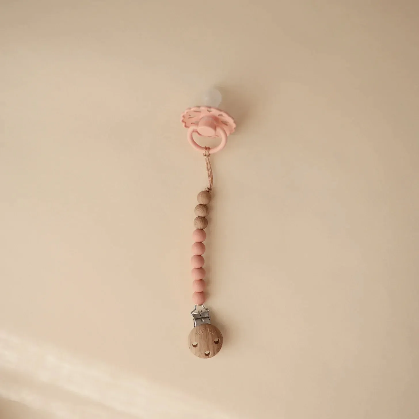 Pacifier Clip | Eva (Powder) **FINAL SALE