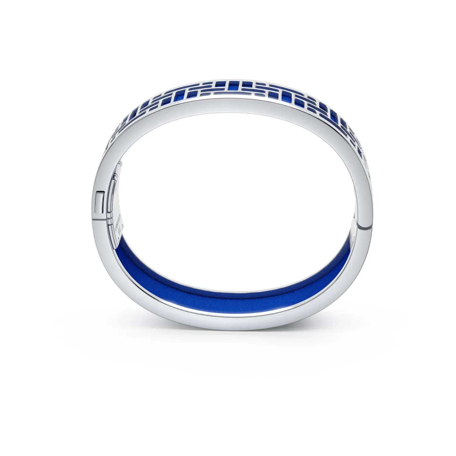 Pavilion Bangle - Celestial Blue - Sterling Silver