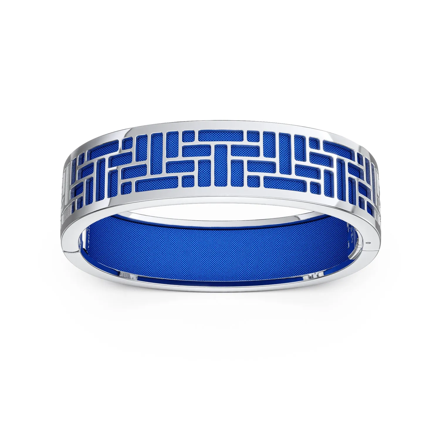 Pavilion Bangle - Celestial Blue - Sterling Silver